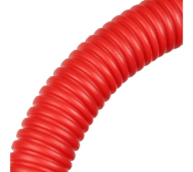 Труба гофрированная ПНД, цвет красный, наружным диаметром 32 мм для труб диаме STOUT SPG-0002-503225 в Архангельске 1