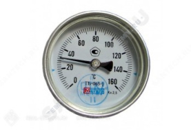 Термометр биметаллический Метер ТБ80 160C Дк 80 L=80 в Архангельске 0