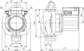 Циркуляционный насос Wilo Top-Z 30/10 DM PN6/10 RG в Архангельске 1