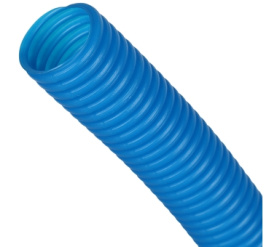 Труба гофрированная ПНД, цвет синий, наружным диаметром 25 мм для труб диаметр STOUT SPG-0001-502520 в Архангельске 2