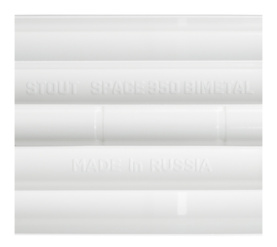 Радиатор биметаллический боковое подключение STOUT Space 350 10 секций SRB-0310-035010 в Архангельске 7