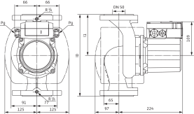 Циркуляционный насос Wilo Top-Z 50/7 DM PN6/10 GG в Архангельске 1