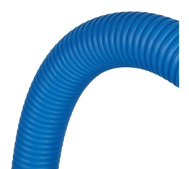 Труба гофрированная ПНД, цвет синий, наружным диаметром 25 мм для труб диаметр STOUT SPG-0001-502520 в Архангельске 1