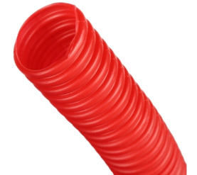 Труба гофрированная ПНД, цвет красный, наружным диаметром 32 мм для труб диаме STOUT SPG-0002-503225 в Архангельске 2