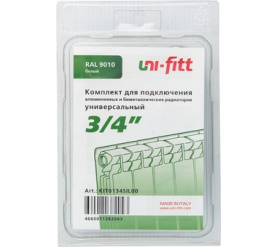 Присоединительный набор для радиатора (UNIFIT) 3/4 Global 1670957 в Архангельске 7