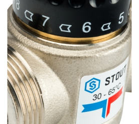 Термостатический смесительный клапан для систем отопления и ГВС 1 1/4 НР 30-65° STOUT SVM-0025-356532 в Архангельске 3