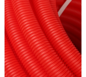 Труба гофрированная ПНД, цвет красный, наружным диаметром 25 мм для труб диаме STOUT SPG-0002-502520 в Архангельске 3