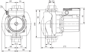 Циркуляционный насос Wilo Top-Z 30/7 DM PN6/10 RG в Архангельске 1