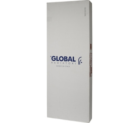 Радиатор биметаллический боковое подключение (белый RAL 9010) Global STYLE EXTRA 350 14 секций в Архангельске 11