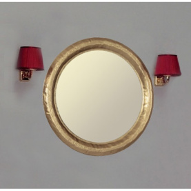 Зеркало Акватон "Андорра", круглое, 750мм, золот 1.A156.8.02V.NL4.0 в Архангельске 1
