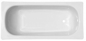 Ванна стальная ВИЗ Donna Vanna 150x70 с ножками и антибактериальным покрытием, белая орхидея, без ранта в Архангельске 1