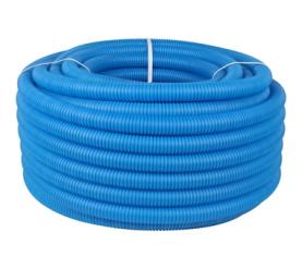 Труба гофрированная ПНД, цвет синий, наружным диаметром 32 мм для труб диаметр STOUT SPG-0001-503225 в Архангельске 0