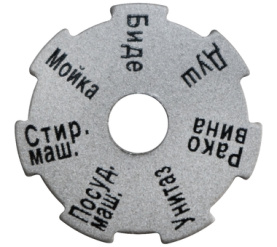 Информационный диск для коллекторов распределительных STOUT SMB 6801 000601 в Архангельске 1