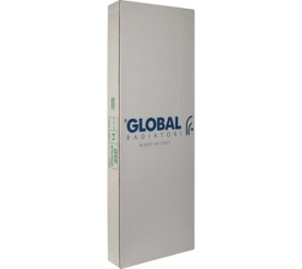 Радиатор биметаллический боковое подключение (белый RAL 9010) Global STYLE PLUS 350 14 секций в Архангельске 11