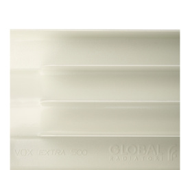 Радиатор алюминиевый боковое подключение (белый RAL 9010) Global VOX EXTRA 500 10 секций в Архангельске 8