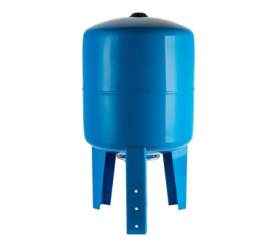 Расширительный бак, гидроаккумулятор 80 л. вертикальный (цвет синий) STOUT STW-0002-000080 в Архангельске 4