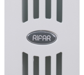 Радиатор биметаллический боковое подключение (белый RAL 9016) RIFAR SUPReMO 500 10 секций в Архангельске 8