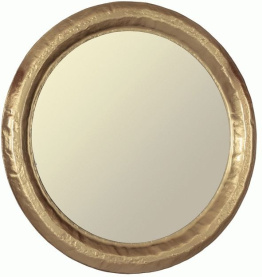 Зеркало Акватон "Андорра", круглое, 750мм, золот 1.A156.8.02V.NL4.0 в Архангельске 0