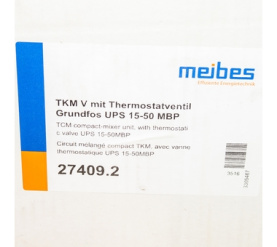 Насосная группа Thermix UPS 15-50 МВР с встроенным термостатом Meibes ME 27409.2 в Архангельске 13