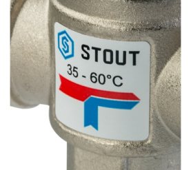 Термостатический смесительный клапан для систем отопления и ГВС 3/4 ВР 35-60 STOUT SVM-0010-166020 в Архангельске 3