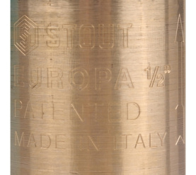 Клапан обратный пружинный муфтовый с металлическим седлом 1/2 STOUT SVC-0011-000015 в Архангельске 3