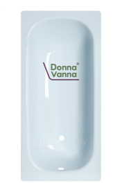 Ванна стальная ВИЗ Donna Vanna 150x70 летний небесный, с опорной подставкой, DV-51920 в Архангельске 1