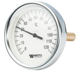 Термометр биметаллический с погружной гильзой 80 мм F+R801(T) 80100 Watts 10005950(03.02.100) в Архангельске 1
